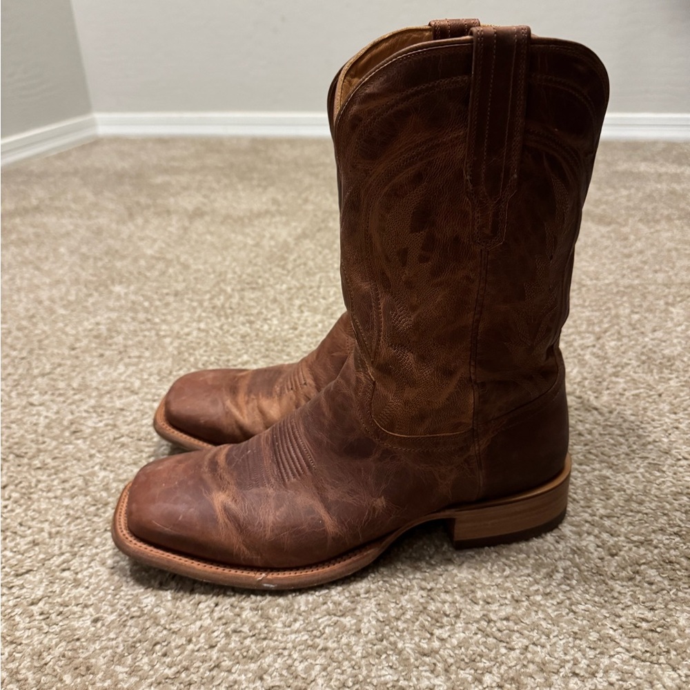 Tecovas “The Doc” Square Toe Cowboy Boots Size 11.5 EE - Picture 2 of 4